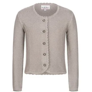 Nübler Kinderstrickjacke Yvonne in Grau | Gr.: 140
