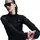 Swift Dri-FIT UV 1/2-Zip Laufshirt Damen 010 black/reflective silv XL