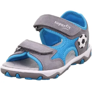 superfit Mike 3.0 Sandale, HELLGRAU/TÜRKIS 2510, 27 EU