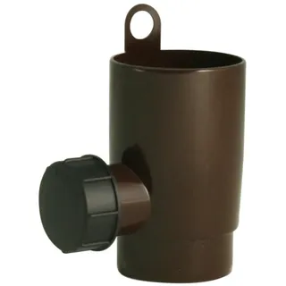 Marley Regensammler NW 53 mm mit Überlaufstop braun