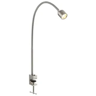 LINDBY Hanilo LED Klemmleuchte Nickel (9626006)