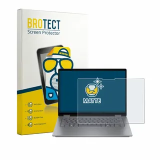 BROTECT Schutzfolie für HP OmniBook X Flip 14 | Entspiegelnder Displayschutz Made in Germany Matte Displayschutz-Folie Anti-Reflex Anti-Fingerprint Einfache Montage