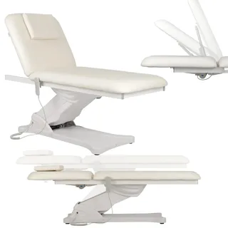 HABYS Camilla PRO 2 mit Heizung | Wellness & Spa elektrische Kosmetikliege Massageliege, Behandlungsliege | Höhenverstellbar Elektrisch | 199 x 74 cm