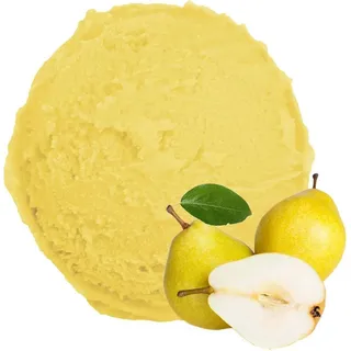 Gino Gelati Veganes Birnen-Eispulver - Zucker- & Laktosefrei (100 Kg)