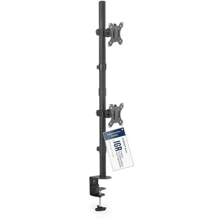 Digitus Universal Dual Monitorhalterung Wandhalterung Schwarz