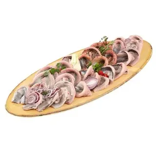 DIE RÄUCHEREI Matjes Probier-Set 5 Sorten tiefgefroren Inhalt 1.300g