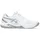 Damen Tennisschuhe weiß Silber