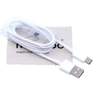 Ladekabel für Original Samsung Datenkabel für Samsung Galaxy A20 A21s A31 M11 M20 M21 M30 M31 M40 S10 Lite Note 10 Lite USB Typ-C mit mungoo Displayputztuch
