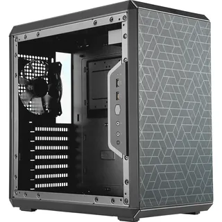 Cooler Master MasterBox Q500L ATX Mini Tower-Gehäuse mit vollständigem Seitenpanel-Display, sauberem Routing und mehreren Kühloptionen