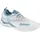 Hallen-Sport-Schuhe W in weiß/aqua weiß/aqua