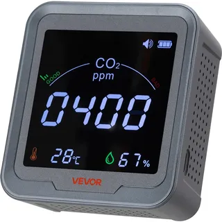 Vevor CO2-Detektor Weiß