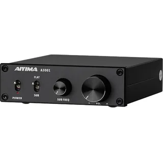 Upgrade AIYIMA A3001 TPA3255 mini Mono Verstärker 300W Subwoofer Verstärker HiFi Sub-Verstärker Class D Verstärker mit Vollfrequenz und Sub Bass DC 24V-48V