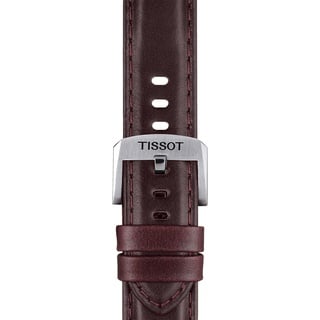 TISSOT T852046836 Uhrenarmband 20 mm Leder Braun