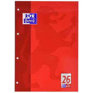 Oxford Schulblock A4 Lineatur 26 50 Blatt