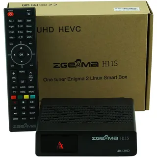 ZGEMMA H11 S DVB-S2X Enigma2 Pip Multistream 4K UHD 4K 2016P