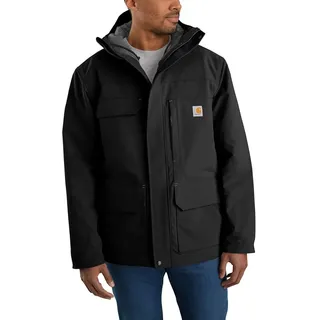 CARHARTT Super Dux Relaxed Fit Insulated Traditional Coat M Schwarz