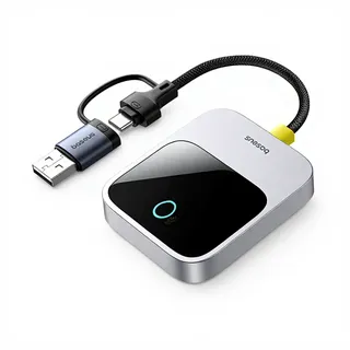 Baseus Kabelloser CarPlay-Adapter der SafeJourney-Serie, Space Grey