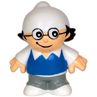 P:os 60967 - 3D Figur Mainzelmännchen „Det“, Spielfigur aus PVC, ca. 5,5 cm hoch, zum Sammeln, Tauschen und Spielen