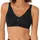 Damen Minimizer-BH True Shape Sensation N01 ohne Bügel ohne Polsterung Verstellbare Träger 75C Schwarz C 75
