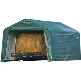 ShelterLogic Weidezelt Zeltgarage grün 610x380x260 cm