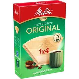 Melitta 1x4 Original Kaffeefilter naturbraun 80 St.