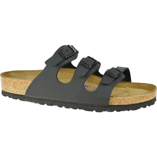 Birkenstock Florida Weichbettung Birko-Flor schwarz 38