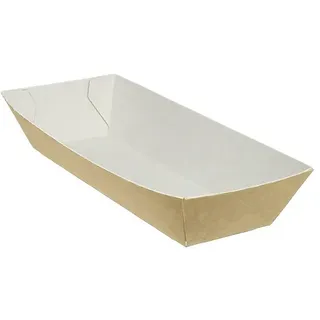 MONOUSO - Hot-Dog Schachtel Kraft 17x5,5x3,8cm (25 Stück)