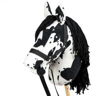 Hobby Horse Rappschecke, Großes Steckenpferd A3, Schecke Hobby Horse mit eine...