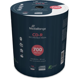 MediaRange CD-R 700MB 52x 100er Spindel