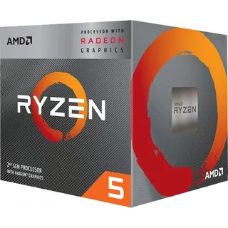 AMD Ryzen 5 3400G - 4 Kerne, 8 Threads, 3,7 GHz (Turbo 4,2 GHz), AMD AM4, boxed