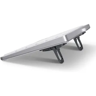Nillkin Laptop-Ständer, faltbarer Laptop-Ständer für Notebook, Wärmeableitung, passend für die meisten Laptops/Notebooks, Tastatur-PCs (Grau)