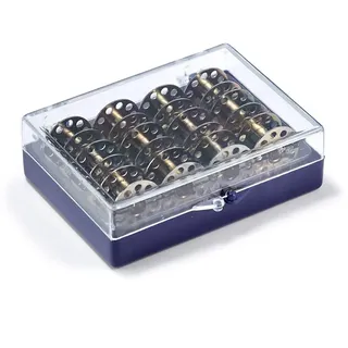 Prym 611985 Spulendose mit 12 CB-Metallspulen