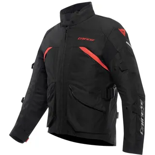 Dainese Tempest 4 D-Dry Motorradjacke Schwarz/Rot 56