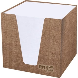 RNK RNKVERLAG 46783 - Notizklotz Eco mit 900 Blatt, 92 x 92 x 92 mm, 1 Stück