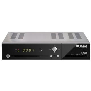 Megasat HD 935 Twin V3 Schwarz (DVB-S2, Festplatte), TV Receiver, Schwarz