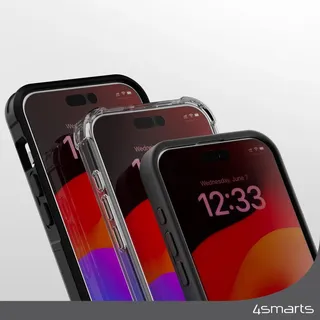 4smarts 540599. Markenkompatibilität: Apple, Kompatibilität: iPhone 15 Plus, Schutzfunktion: Kratzresistent. Private Filterungsfunktion, Oberflächenlackierung: Glänzend, Material: Gehärtetes Glas, Produktfarbe: Transparent. Menge pro Packung: 1 Stück(e) (540602)
