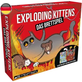 Exploding Kittens Das Brettspiel deutsche Version