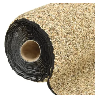 vidaXL Steinfolie Natur-Sand 250x60 cm