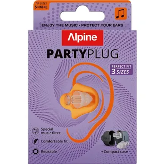 Alpine Partyplug transparent 2 St.