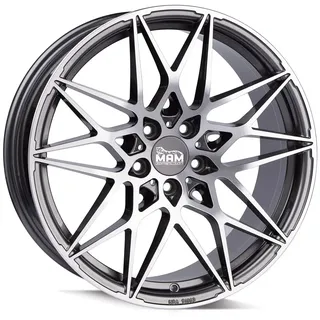 mam wheels MAM B2 palladium front polish 8.5x20 ET45
