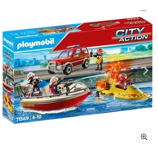 PLAYMOBIL® 71569 Feuerwehr-Löscheinsatz / City Action / NEU / OVP