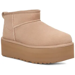 UGG Australia UGG Classic Ultra Mini Platform für Damen, beige, Größe 39