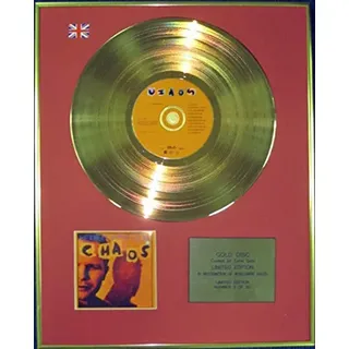 Century Music Awards Herbert Gronemeyer Chaos – Ltd Edition CD 24 Karat Gold Disc – CHAOS