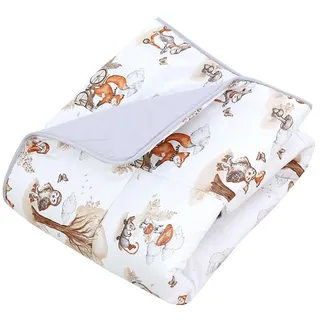 TupTam Spielmatte TupTam Baby Spielmatte Kinder Große Spieldecke Krabbeldecke 120 x 120 beige|weiß