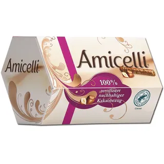 (19,75€/1kg) Amicelli, Riegel, Schokolade, 200g Packung