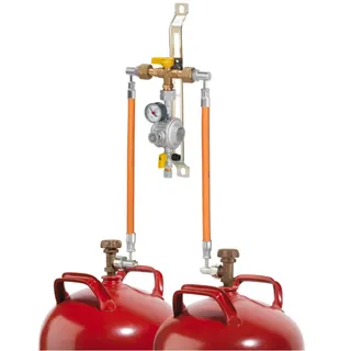 GOK 2-Flaschenanlage 1,5kg/h 50mbar PS16bar KLF x RVS10 MUV UEDS