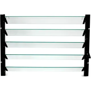 Vitavia Lamellen-Wandfenster 61 x 45 cm schwarz
