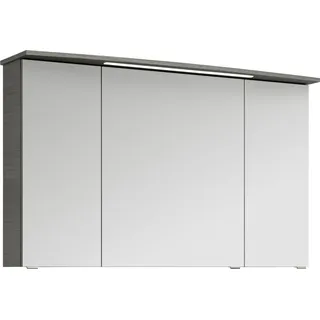 Pelipal 4010 120,5 cm graphit struktur quer nachbildung TwinLED Kranzbeleuchtung