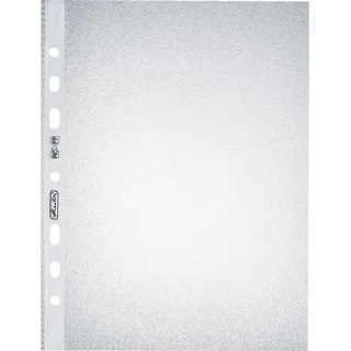 Herlitz Prospekthüllen A5 genarbt 10er Packung