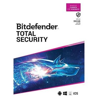 BitDefender Total Security 5 Geräte / 18Mo DACH